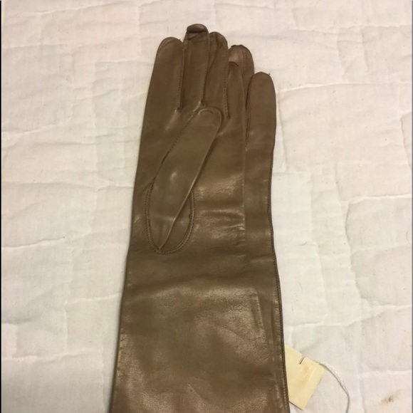 Chas a Stevens vintage leather gloves 5 - Picture 2 of 5
